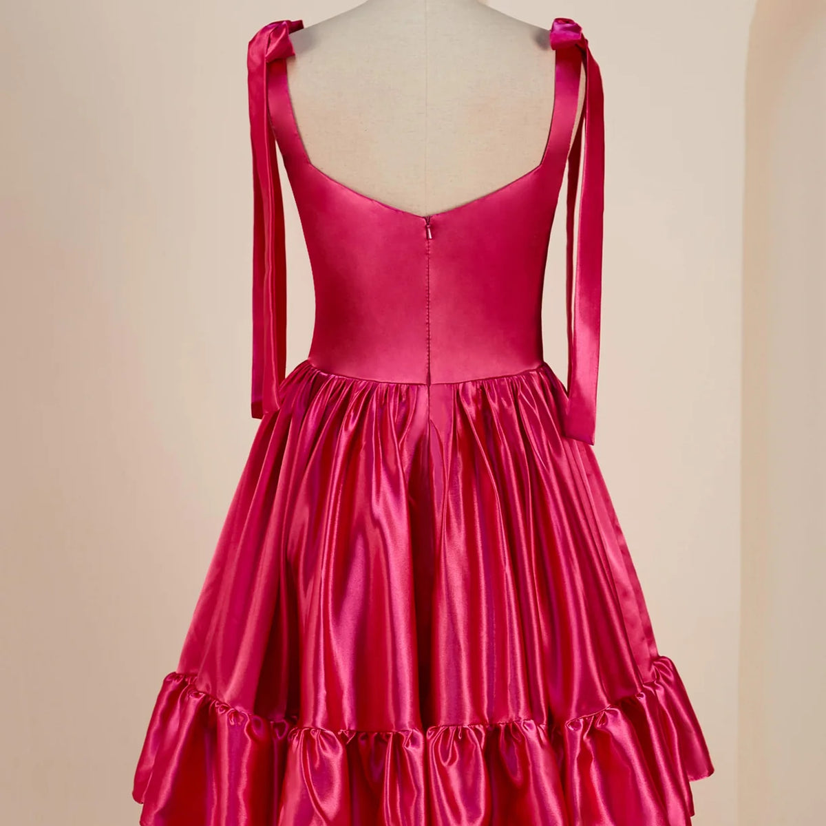 Arezu Bow Tie Strap Dress