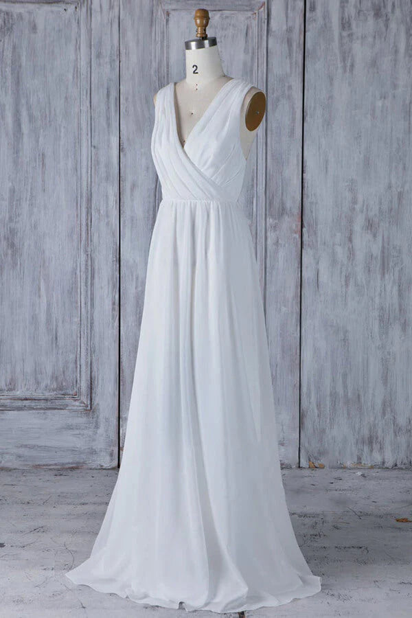 Chiffon and Lace Appliqued Long Dresses Rust
