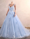 Ball Gown Quinceanera Dresses Elegant Dress Quinceanera Sweet 16 Court Train Sleeveless Sweetheart African American Tulle Cowl Back with Pearls Appliques