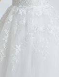 Hall Wedding Dresses Ball Gown Off Shoulder Sleeveless Cathedral Train Satin Bridal Gowns With Lace Beading
