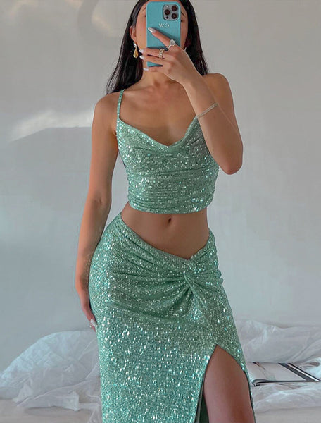 Mermaid / Trumpet Party Dresses Sparkle & Shine Dress Wedding