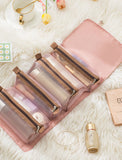 Travel Cosmetic Bag Foldable Makeup Organzier Portable Versatile Toiletry Wash Bag