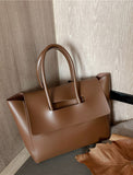 Large Capacity Totes for Women Retro Coffee Brown Hobo Handbags Travel Storage Portable Big Bag Ladies Shoulder Messenger Bag