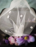 One-tier Euramerican Wedding Veil Blusher Veils / Birdcage Veils with Acrylic / Crystals / Rhinestones Tulle