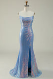 Mermaid Long Prom Dress with Slit