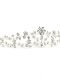 Crown Tiaras Headbands Headpiece Imitation Pearl Rhinestone Wedding Party Retro Sweet With Faux Pearl Crystal