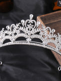 Crown Tiaras Headbands Headpiece Rhinestone Alloy Wedding Party Retro Sweet With Crystal