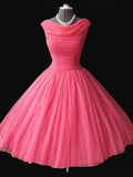 A Line Chiffon Short Prom Dresses Homecoming Dresses