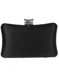 Women's Clutch Bags Satin PU Leather Wedding Party Event / Party Crystals