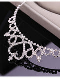 Frozen Fairytale Princess Elsa Crown Crystal tiara Girls' Movie Cosplay Cosplay Halloween Silver Halloween Masquerade Crown