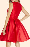 Elegant Neck Formal Gown Homecoming Dress