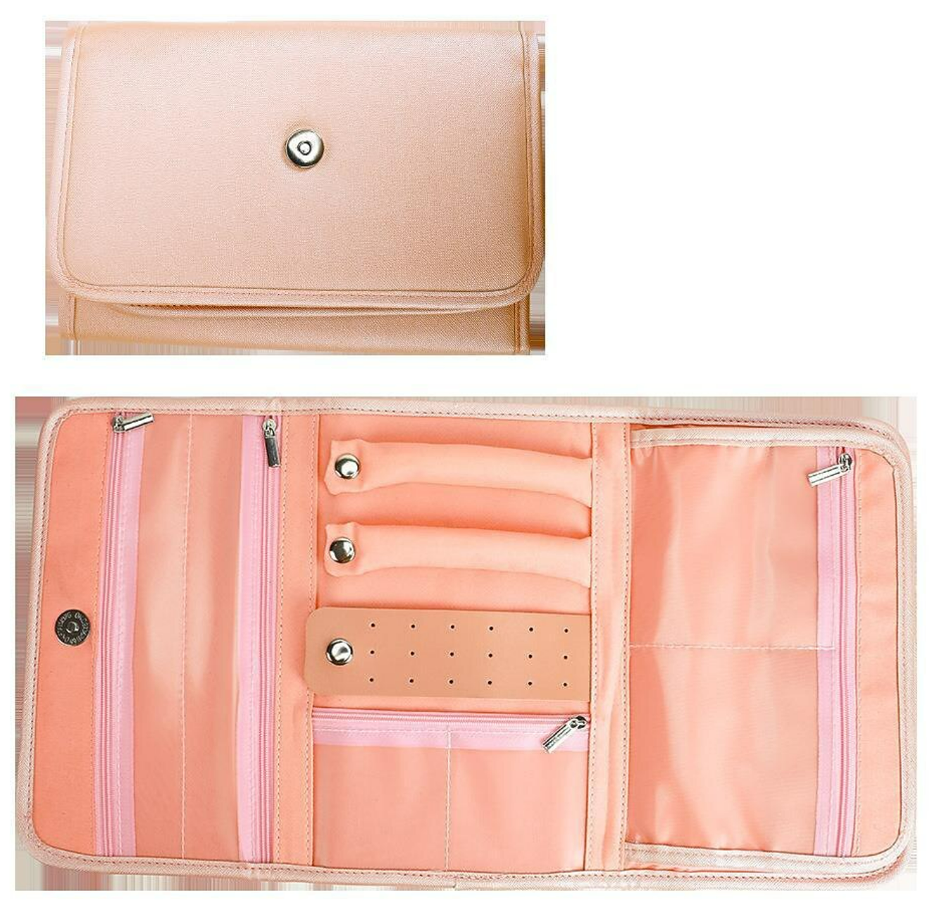 New Style Jewelry Storage Bag Various Kinds Of Jewelry Storage Bag Pu Simple Folding Jewelry Bag