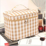 Travel Waterproof Portable Women Makeup Bag High Capacity Toiletries Organizer Storage Cosmetic Cases Zipper Wash Beauty Pouch