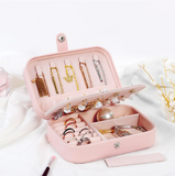 Simple And Convenient Jewelry Storage Box Home Travel Earrings Necklace Ring Jewelry Princess Storage Jewelry Box Spot