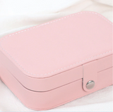 Simple And Convenient Jewelry Storage Box Home Travel Earrings Necklace Ring Jewelry Princess Storage Jewelry Box Spot