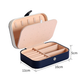 Simple And Convenient Jewelry Storage Box Home Travel Earrings Necklace Ring Jewelry Princess Storage Jewelry Box Spot