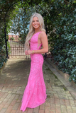 Mermaid Deep V-Neck Prom Dress With Appliques