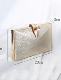 Women's Clutch Bags Polyester for Evening Bridal Wedding Party with Chain Solid