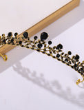 Crown Tiaras Headbands Headpiece Rhinestone Alloy Fall Wedding Evening Retro Sweet With Crystal