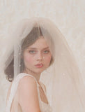 One-tier / Diamond / Rhinestone Decorated Case Wedding Veil Shoulder Veils with Crystals / Rhinestones 23.62 in (60cm) Tulle