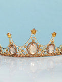 Crown Tiaras Headbands Headpiece Rhinestone Alloy Wedding Party Retro Sweet With Crystal