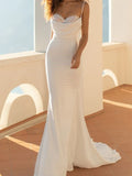 Mermaid Floor-Length Wedding Dress