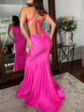 Mermaid Floor Length Prom Dresses