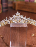 Crown Tiaras Headbands Headpiece Rhinestone Alloy Wedding Party / Evening Retro Sweet With Crystal