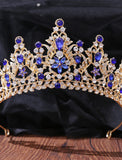 Crown Tiaras Headbands Rhinestone Alloy Wedding Party Retro Sweet With Crystal