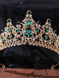 Crown Tiaras Headbands Rhinestone Alloy Wedding Party Retro Sweet With Crystal