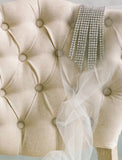 One-tier / Sparkle & Shine Wedding Veil Blusher Veils / Birdcage Veils with Sparkling Glitter Tulle