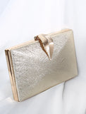 Women's Clutch Bags Polyester for Evening Bridal Wedding Party with Chain Solid