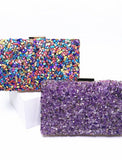 Women's Evening Bag Clutch Bags Polyester Wedding Party Lightweight Color Block