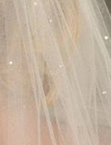 One-tier / Birthday Wedding Veil Elbow Veils with Pure Color 23.62 in (60cm) Lace / Tulle