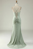 Mermaid Long Prom Dress with Slit