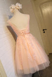 Tulle Cute Homecoming Dress Short Prom Dress