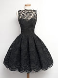 A-line Lace Prom Dresses Homecoming Dresses