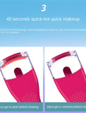 Electric Eyelash Curler Heated Eyelash Curler Mini Rechargeable Hot Eyelash Curler JM02-Eyelash Curler Girls' Makeup Tool