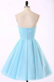 A-line Chiffon Homecoming Dresses