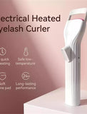 Portable Mini Electric Heated Eyelash Curler Rechargeable Heated Eyelash Curler Styling Makeup Tool Lash Lift Custom Mini Eye Lash Curler Eye Beauty Device