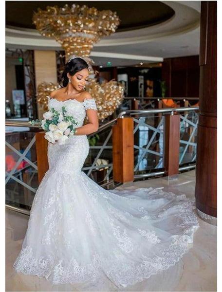 Jacquard Mermaid/Trumpet Off Shoulder Floor-Length Mother of the Bride & Groom Dresses with Corset Bodice