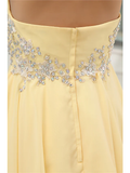 A-Line Elegant Party Wear Wedding Guest Cocktail Party Dress Halter Neck Sleeveless Short  Mini Chiffon with Beading Tier